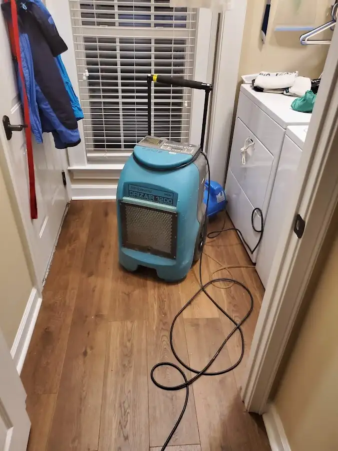 Commercial dehumidifier deployed for Crawl Space Restoration in Pecan Plantation